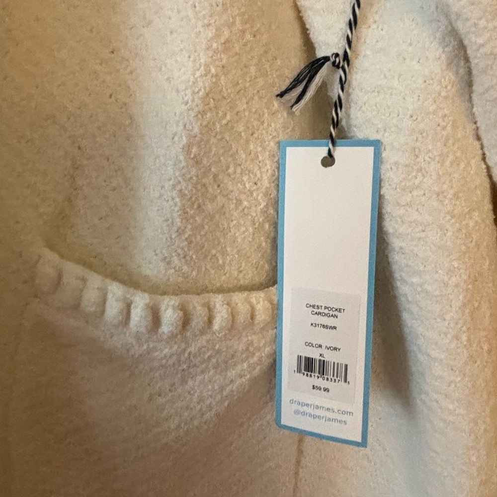 Draper James Ivory Knit Cardigan - Picture 2 of 5